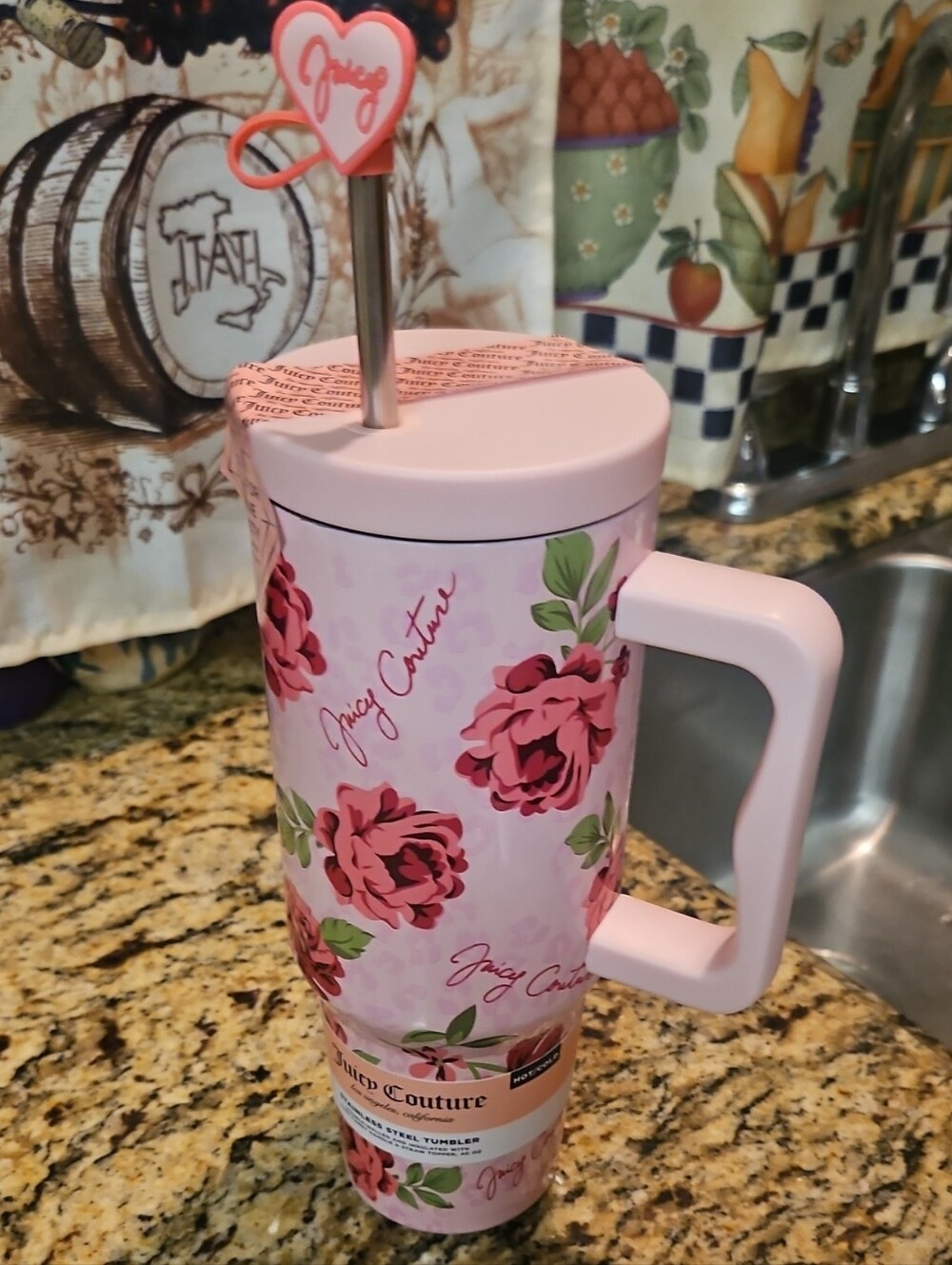 New Juicy Couture Stainless Steel Tumblr 40 Oz